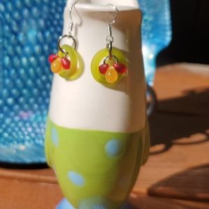 Recycled Glass Earrings